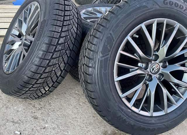 2022 Lexus rims and Goodyear UltraGrip winter Tires in Tires & Rims in Edmonton Area - Image 2