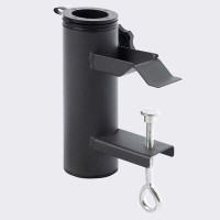 Arlmont & Co. Outdoor Weather Resistant Balcony Clamp Umbrella Holder