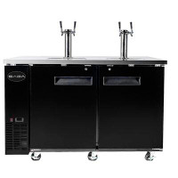 SABA Direct Draw Beer Dispenser Stainless Steel Undercounter Refrigerator