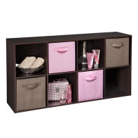 Latitude Run® 8 Cube Storage Shelf Organizer Bookshelf