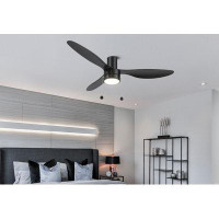 Ebern Designs 52'' Ceiling Fan with LED Lights