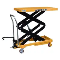 Hydraulic Manual Lift Cart Table size 47 X 23.5 Lift height 59 | 1764 LBS Capacity Model: HT800