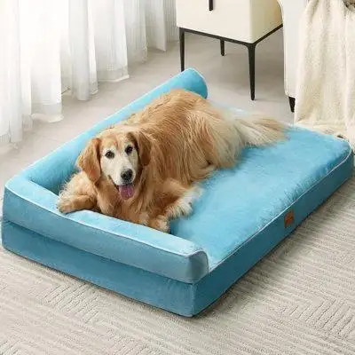 Tucker Murphy Pet™ Large Orthopedic Bed For Large Dogs-Big Waterproof Sofa Dog Bed With Removable Washable Cover, Large