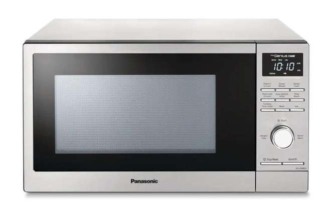 Four à Micro-Ondes Panasonic 1.3 cu. NN-SD68LS 1100W GENIUS Inox - BESTCOST.CA in Microwaves & Cookers in Greater Montréal