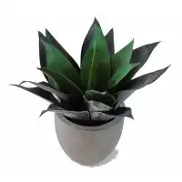 17 Stories 6" Artificial Agave Succulent in Planter
