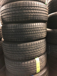 235 55 18 2 Toyo Used A/S Tires With 70% Tread Left