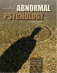 Essentials of Abnormal Psychology Paperback  Mar 27 2007