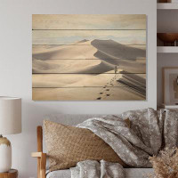 Union Rustic Westbroek Egypt Silent Sands Landscape II On Wood Print