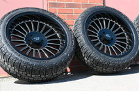 22inch Rim tire package Ford F150 $2500 6x135 22x10 285/45R22 Tire 4471 F150 Rim GT Strike Rim 22inch F150 GT-Offroad