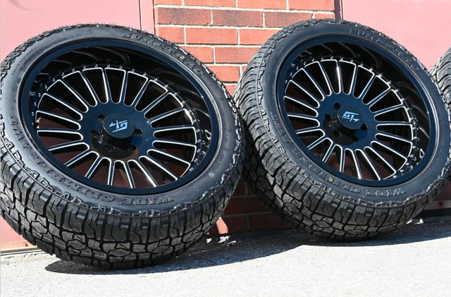 22inch Rim tire package Ford F150 $2500 6x135 22x10 285/45R22 Tire 4471 F150 Rim GT Strike Rim 22inch F150 GT-Offroad in Tires & Rims in Toronto (GTA)