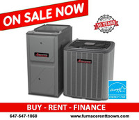 High Efficiency Air Conditioner  - Furnace  Rent to Own FREE UPGRADE