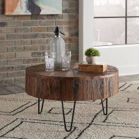 Millwood Pines Canyon Accent Cocktail Table