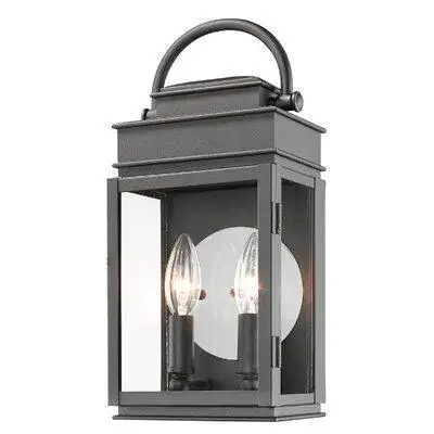 The outdoor wall lantern can lend itself to many surroundings from traditional to transitional.