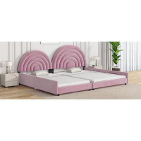 Mercer41 Upholstered Platform Bed Set