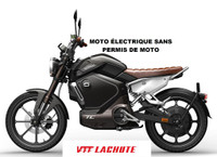 Nouveau moto électrique sans permis 14+
