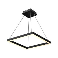 Orren Ellis 1 - Light Pendant Light Square / Rectangle LED Pendant