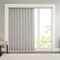 Charlton Home Nirod Diamond Sheer Window Curtain Panel