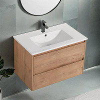 Olde Homey Styles 30" Bathroom Vanity With Sink, 30 Inch Floating Bathroom Vanity, Single Sink Bathroom Vanity Combo, Mo