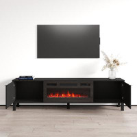 Latitude Run® Debi WH-01 Fireplace TV Stand