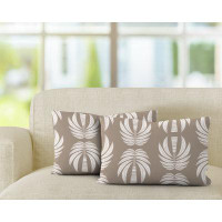 Bayou Breeze Booth Palm Tree Indoor/Outdoor Square Pillow