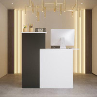 Ebern Designs 47.7”W Reception Desk