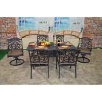 Darby Home Co Nola 7 Piece Dining Set with Cushions