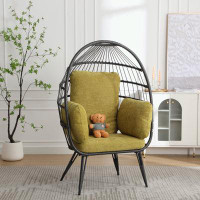sungrill Egg Chair Wicker Outdoor Indoor Oversized Large Lounger