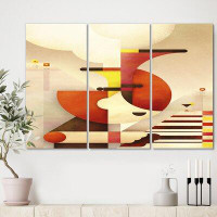 East Urban Home 'All That Jazz' Painting Multi-Piece Image on Canvas