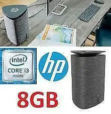 HP - Pavilion Wave Desktop - Intel Core i3 - 8GB Memory - 1TB Hard Drive - Onyx black