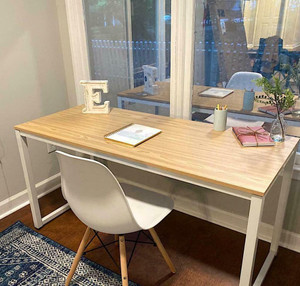 Home Office Computer Desk Large Study Writing Metal Table Dining Canada Preview