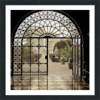 Picture Perfect International 'Courtyard in Venezia (Colour)' by Alan Blaustein Framed Photographic Print