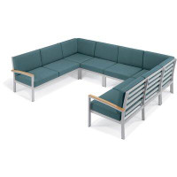 Sol 72 Outdoor™ Caspian Outdoor U-Shaped Patio Sectional with Cushions