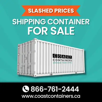 High-quality 20' and 40' shipping containers for sale, perfect for personal and business storage nee...