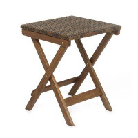 Plow & Hearth Claytor Solid Wood Side Table