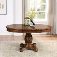 World Menagerie Tifton Cherry Dining Table With Removable Leaf