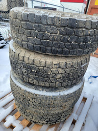 265/75R16  MICHELIN/COOPER (MIXED) TIRES+ WHEELS FORD F250