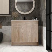 Latitude Run® Mazayah 36" Freestanding Single Bathroom Vanity Set