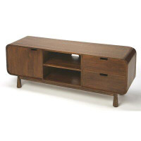 George Oliver Harshman Modern Wood Entertainment Centre for TVs up to 43"