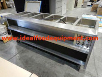 Quest 6 well hot food table - refurbished with warranty