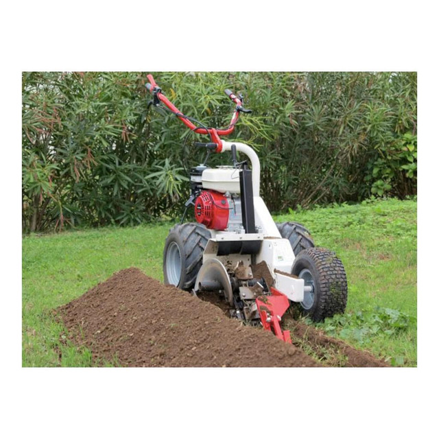 HOC GARBIN TZS HONDA SEMI AUTOMATIC TRENCHER + 6.5 HP GX200 + 18 INCH DEEP + TUNGSTEN CARBIDE BLADES + FREE SHIPPING in Other Business & Industrial