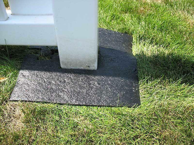 Weedseal® Fence and Border Guard & PreCut Post Protectors with Slit Guard 1/4 THICK! in Decks & Fences - Image 3