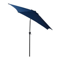 Arlmont & Co. Sharn 108'' Market Umbrella with Crank Lift Counter Weights Included