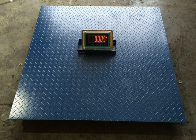NEW 4 X 4 FT FLOOR SCALE WIRELESS 10,000 LBS 1 LB FS4X41 in Other Business & Industrial in Alberta