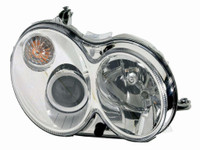 Head Lamp Passenger Side Mercedes Clk55 Amg 2006 Without Curve Lighting Without Bulb/Module Clk Models High Quality , MB
