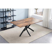 Millwood Pines Rectangle MDF Dining Table