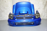 JDM Subaru Impreza WRX V7 Bumper HID Headlights Hood Fenders 2002-2003 Wagon GGA