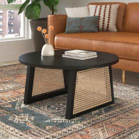 AllModern Curator Solid Wood Sled Coffee Table