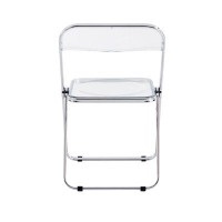 Inbox Zero Lakista Plastic/Resin Stackable Folding Chair Folding Chair Set
