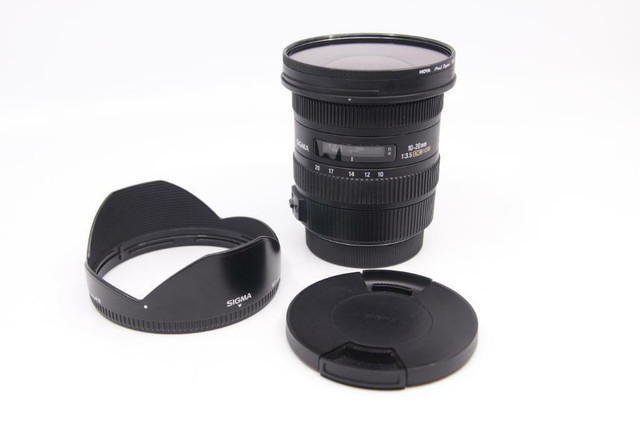 Sigma EX 10-20mm f/4-5.6 DC HSM for Nikon with Hood + Filter-Used   (ID-984)   BJ PHOTO-Since 1984 in Cameras & Camcorders