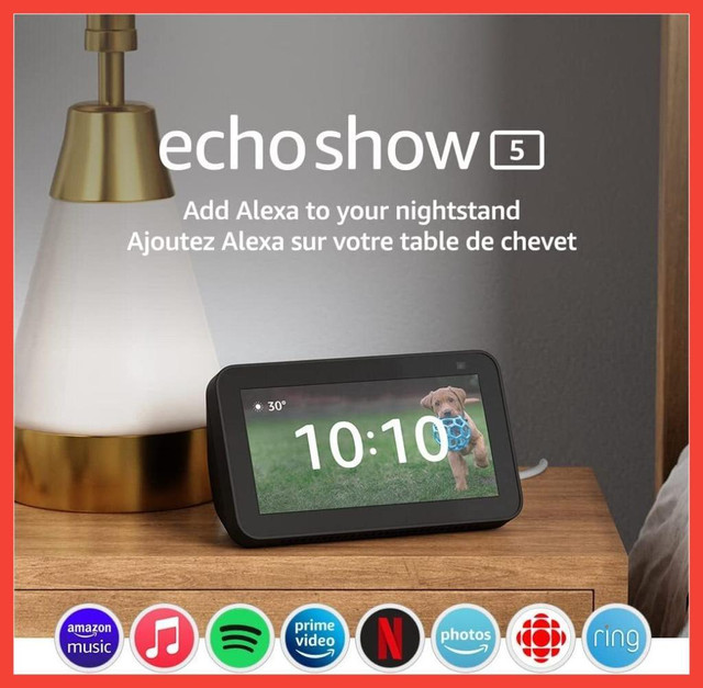 Amazon Alexa Echo Show 5 dans Appareils électroniques
